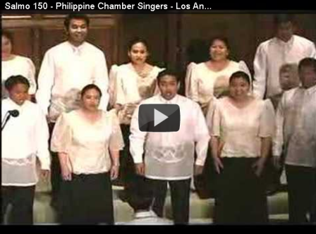 Salmo 150 - Philippine Chamber Singers - Los Angeles